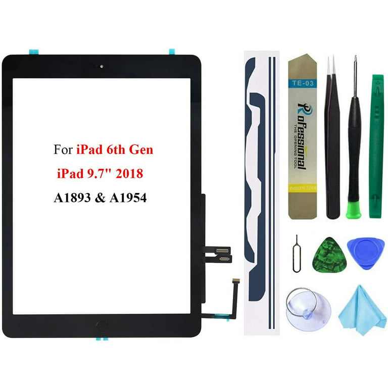 Digitizer Touch Screen With Home Button for iPad 9.7 (2018) [Choice /