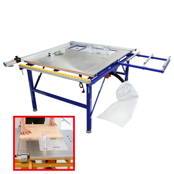 Dedicated Dust-free Sub Saw Table Wood Cutting Machine Saw Table 220V