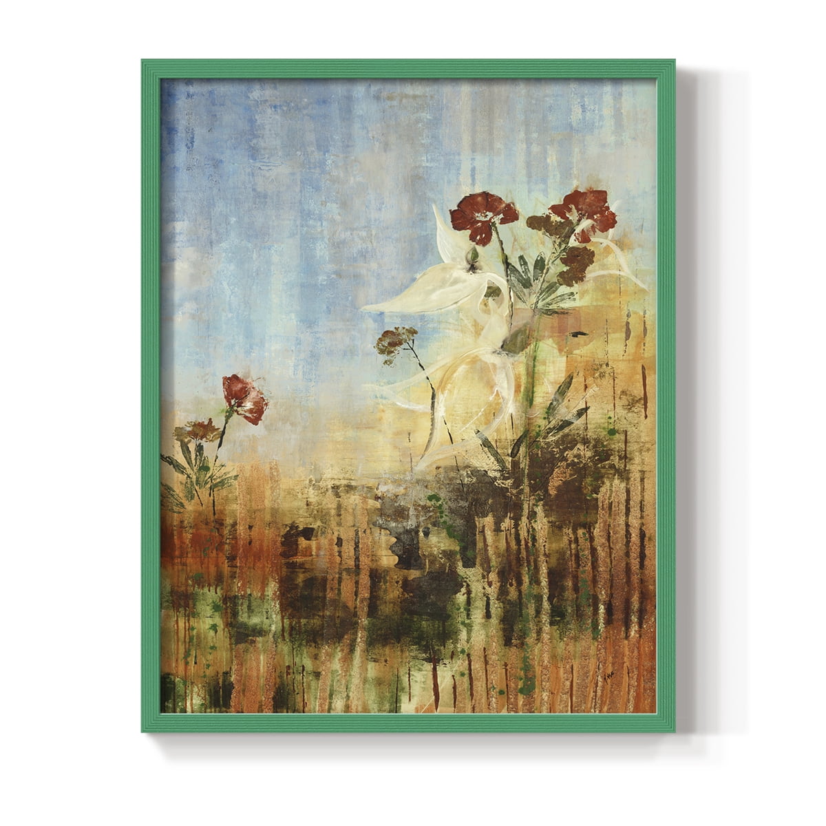 Dedicated to Spring Framed Print in Green Solid Wood Framed Print No Nail Hanging