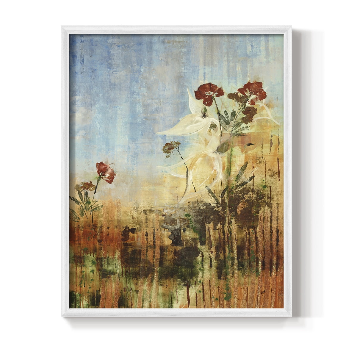 Dedicated to Spring Framed Print in White Solid Wood Framed Print No Nail Hanging