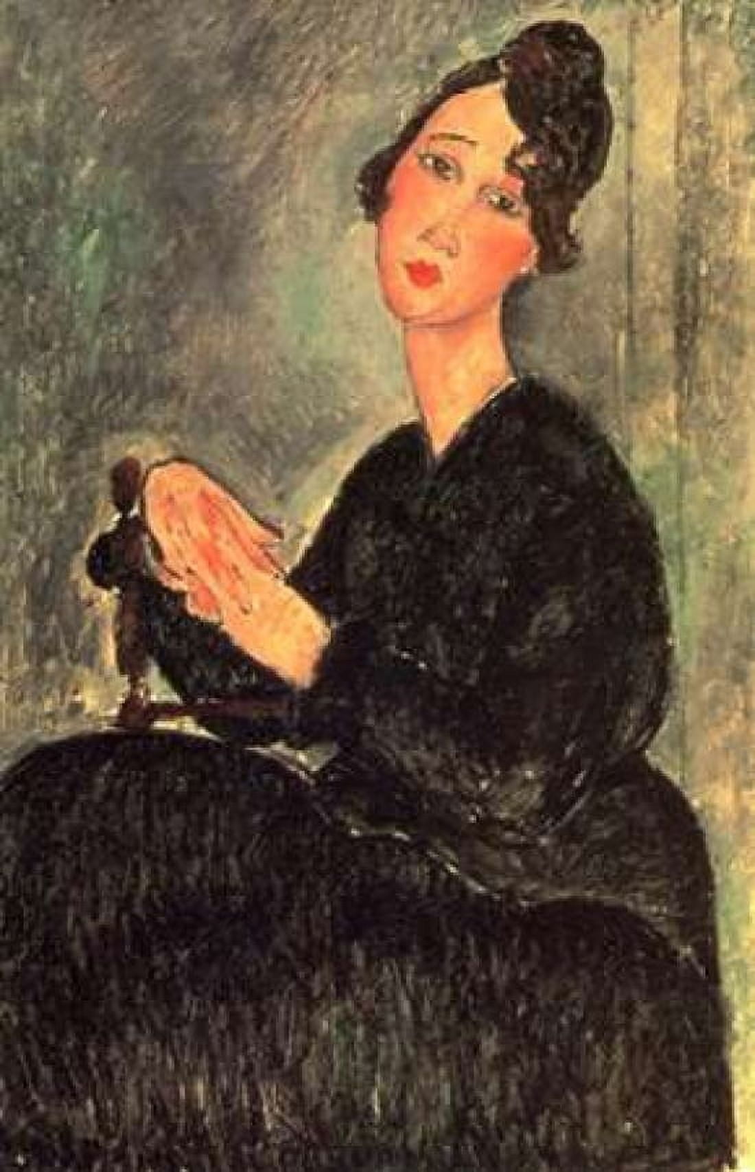 Dedie Canvas Art - Amedeo Modigliani (24 x 36)