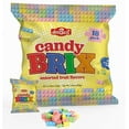 thumbnail image 1 of Candy Brix Assorted Fruit Flavors 18 Party Favor Bags, .42 Ounce Each | Fun Building Candy Bricks Blocks - Kosher (18 Party Bags), 1 of 7
