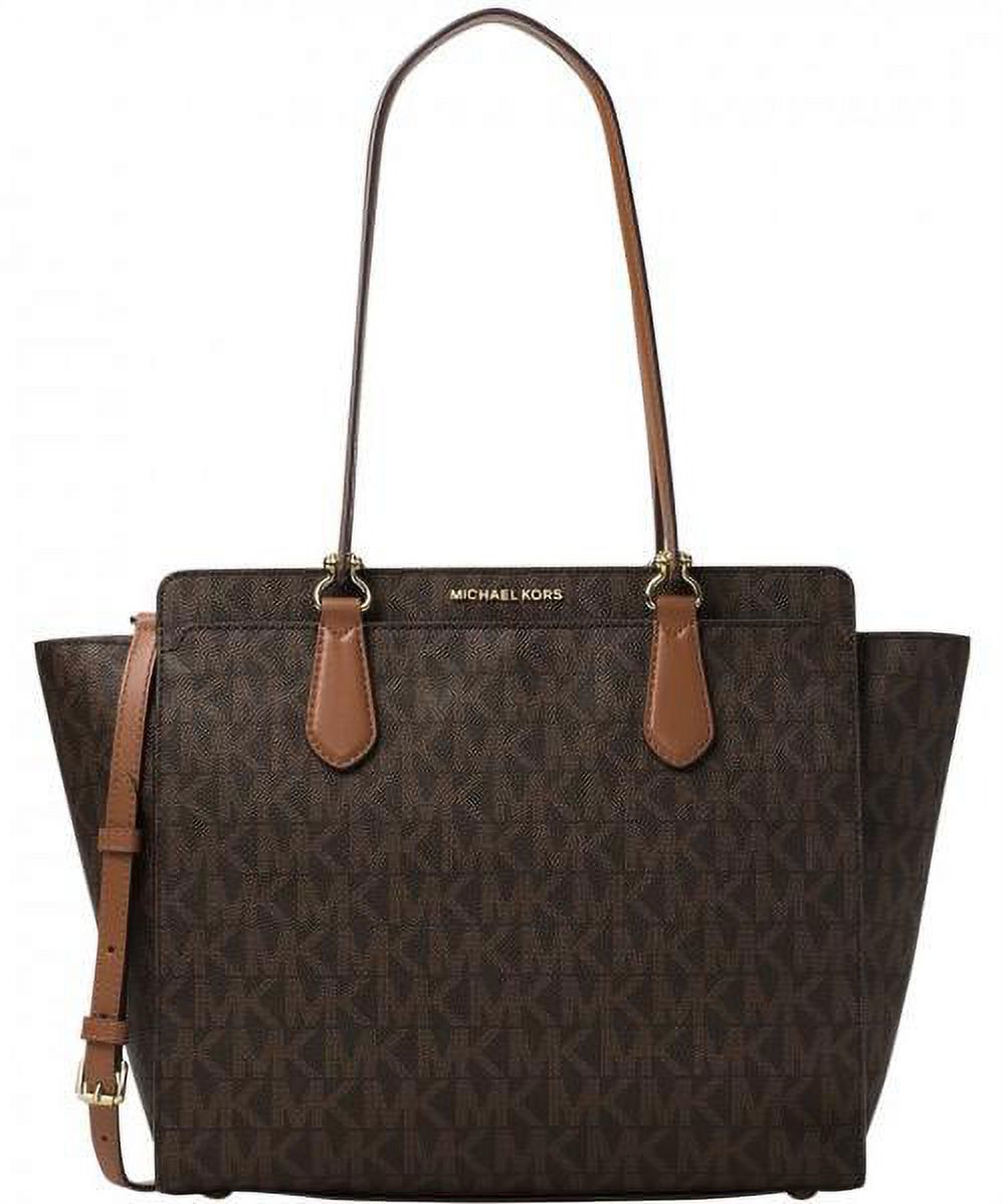 Dee Dee Large Convertible Logo Tote - Brown - 30F6GTWT4B-200 - image 1 of 6