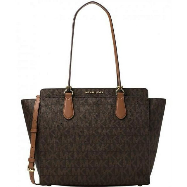Dee Dee Large Convertible Logo Tote - Brown - 30F6GTWT4B-200