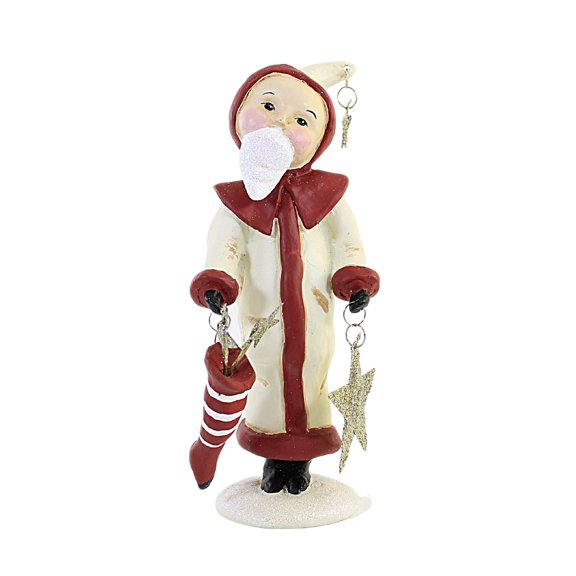 Dee Foust-Harvey Star Stocking Santa Polyresin Christmas Santa Stocking 81079