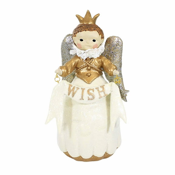 Dee Harvey Princess Wish Angel - One Figurine 9.0 Inch, Polyresin - Christmas Crown Star 81171