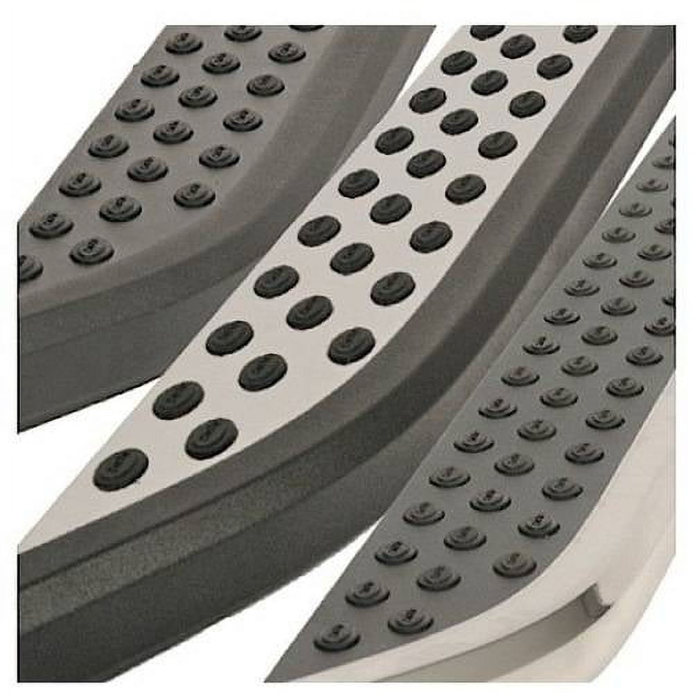 Dee-Zee Running Boards For Ford E-350 Super Duty 1999-2012 - 37" Silver Aluminum