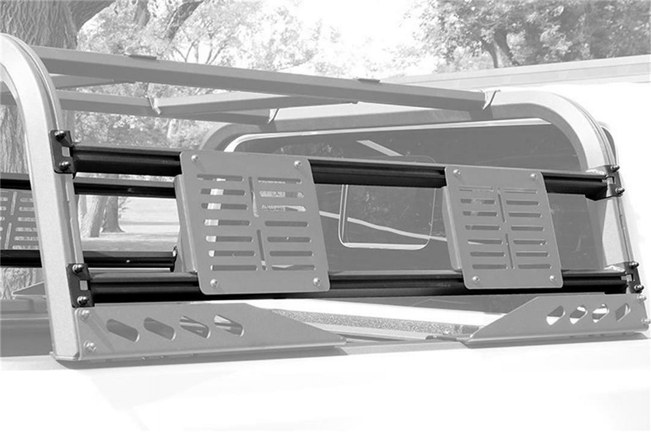 Dee Zee D37-DZ95072RB Cargo Management Cab Rack - Silver