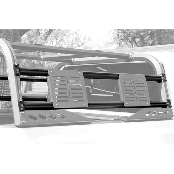 Dee Zee D37-DZ95072RB Cargo Management Cab Rack - Silver