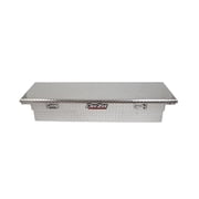 Dee Zee DZ10170L Red Label Single Lid Crossover Tool Box; .056 Brite-Tread Aluminum; Volume 8 cu. ft.; L 69.75 in. x W 20 in. x H 12.2 in.;