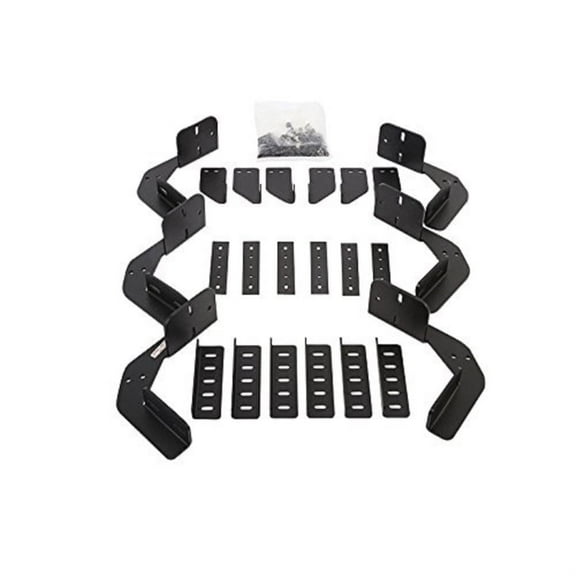 Dee Zee DZ 15336 Bracket Running Boards - Rough Step - fits 2013 - 2019 Dodge Ram