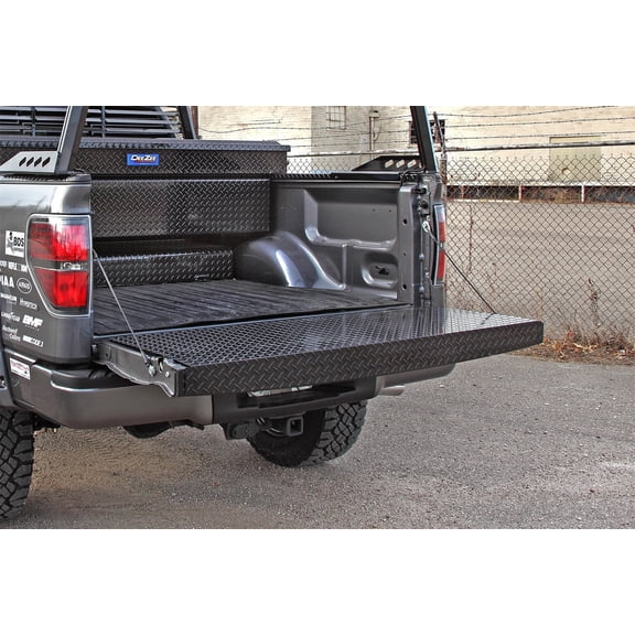 Dee Zee DZ4137B Black Tread Full Tailgate Protector