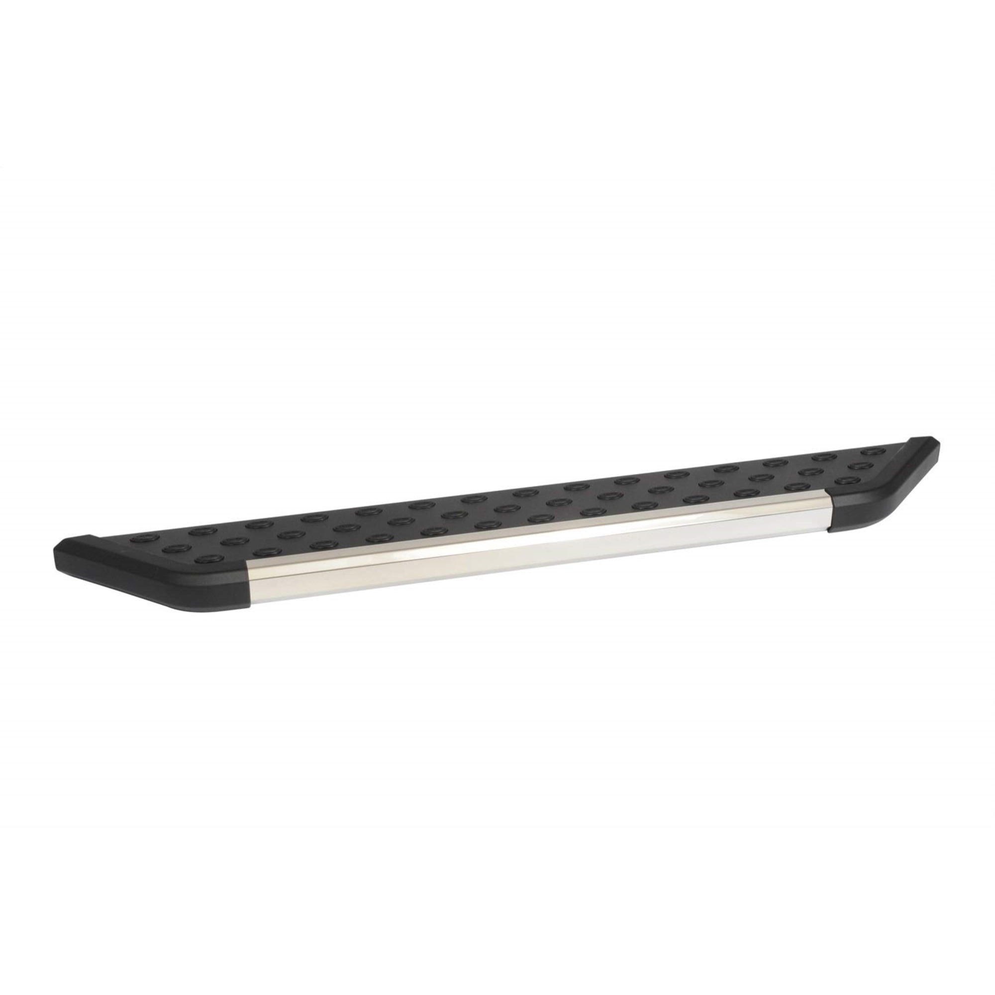 Deezee 99-23 Chevrolet/GMC/Dodge/Ford Full Size Running Board CrewCab Truck Board (Chrome Trim)