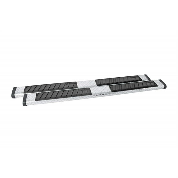 Dee Zee DZ16421 6" Oval Black-Tread Side Steps Fits select: 2015-2018 CHEVROLET SILVERADO K1500 LT, 2014 CHEVROLET SILVERADO K1500