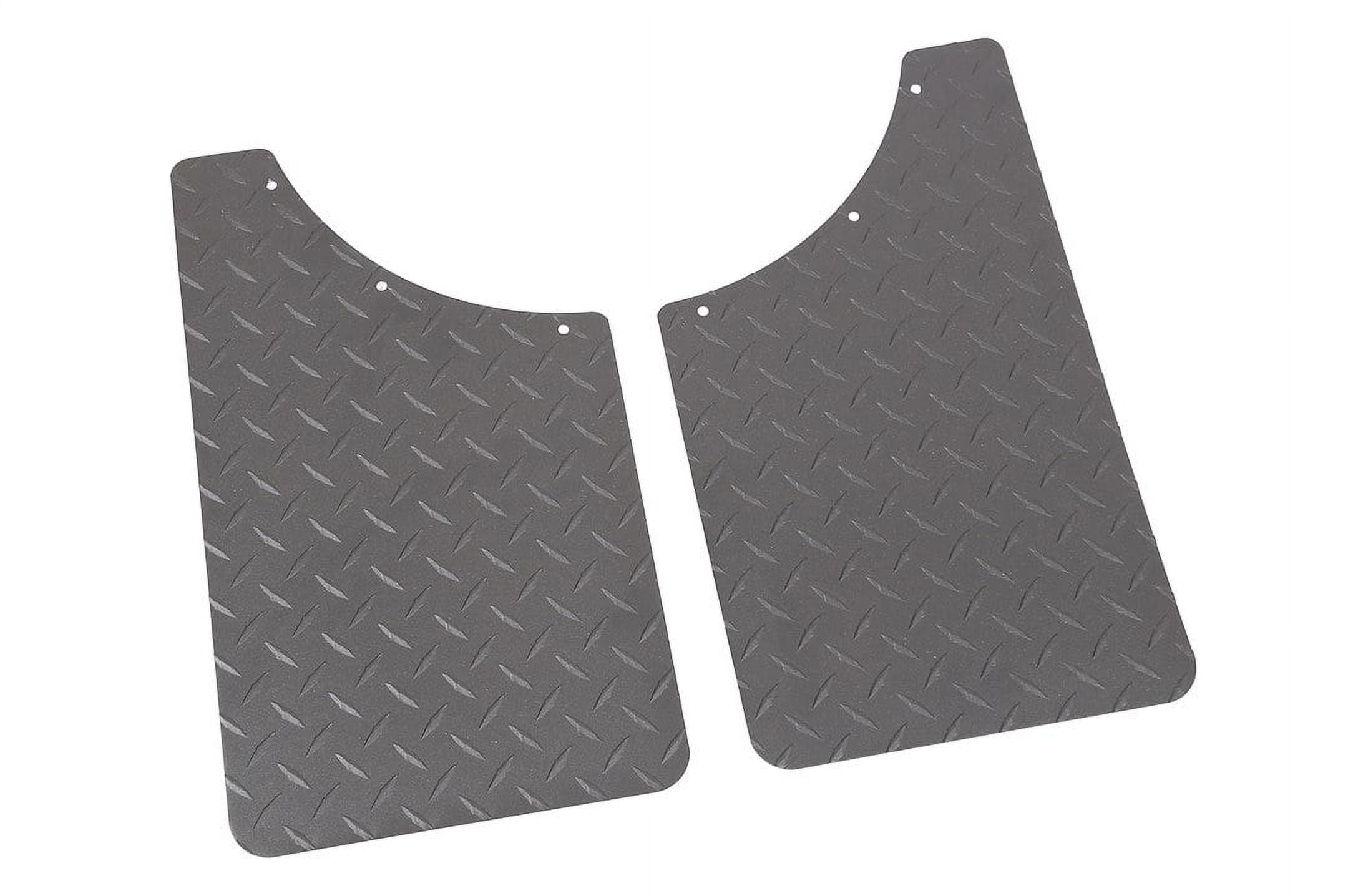 Dee Zee DZ1808TB Brite-Tread Mud Flaps Fits select: 2004-2018 FORD F150, 1999-2020 CHEVROLET SILVERADO