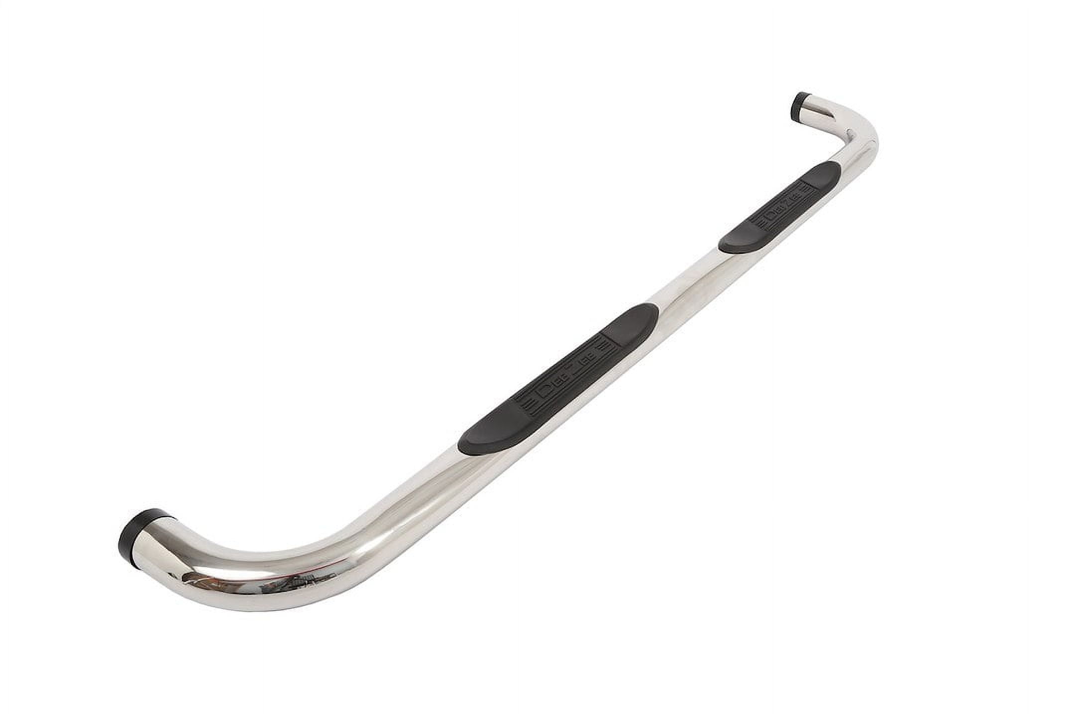 Dee Zee DZ372523 3" Round Stainless Steel Nerf Bars Fits select: 2015-2018 CHEVROLET SILVERADO K1500 LT, 2014 CHEVROLET SILVERADO K1500