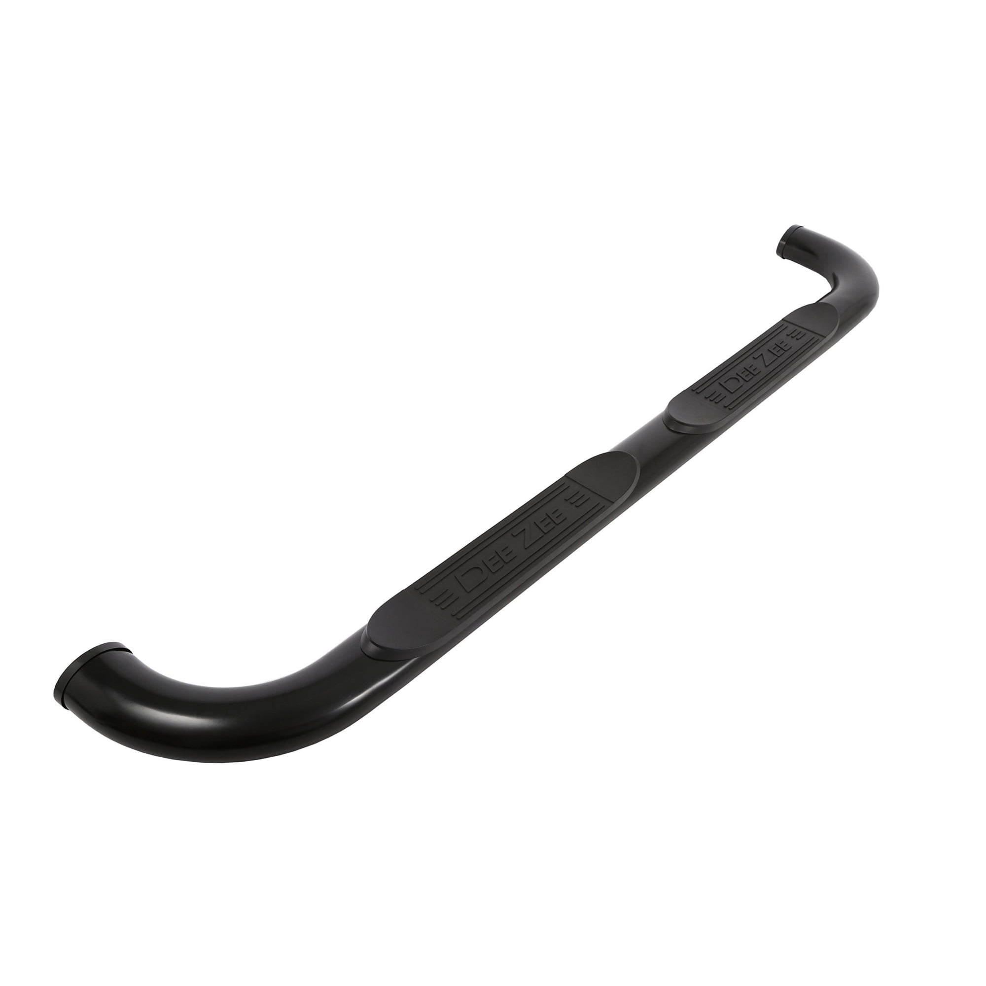 Steelcraft 4 Inch Oval Premium Side Bars - Black Stainless Steel Truck & SUV Step Bars