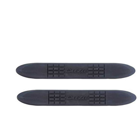 BOXED PAIR STEP PAD FOR 3IN TUBE CHECKERED W/ DZ LOGO