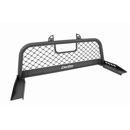 Dee Zee DZ95050RTB Texture Black Aluminum Mesh Cab Rack Fits select: 2015-2016 FORD F150, 1999-2022 CHEVROLET SILVERADO