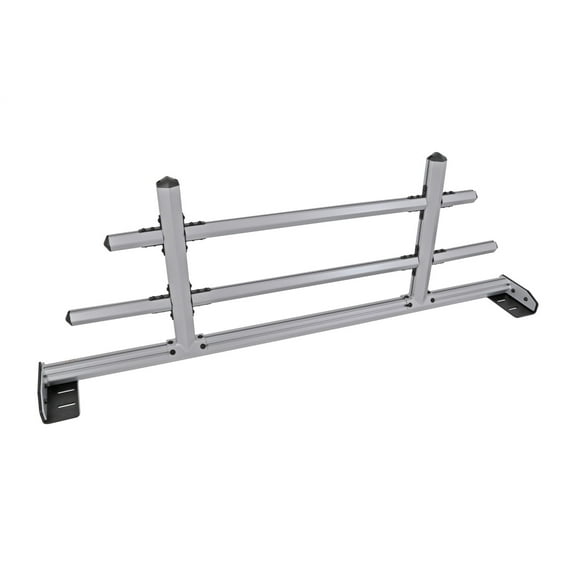 Dee Zee DZ95253 Hex Cargo Management Cab Rack, Silver Fits select: 2016-2019 FORD F250, 2016-2019 FORD F350