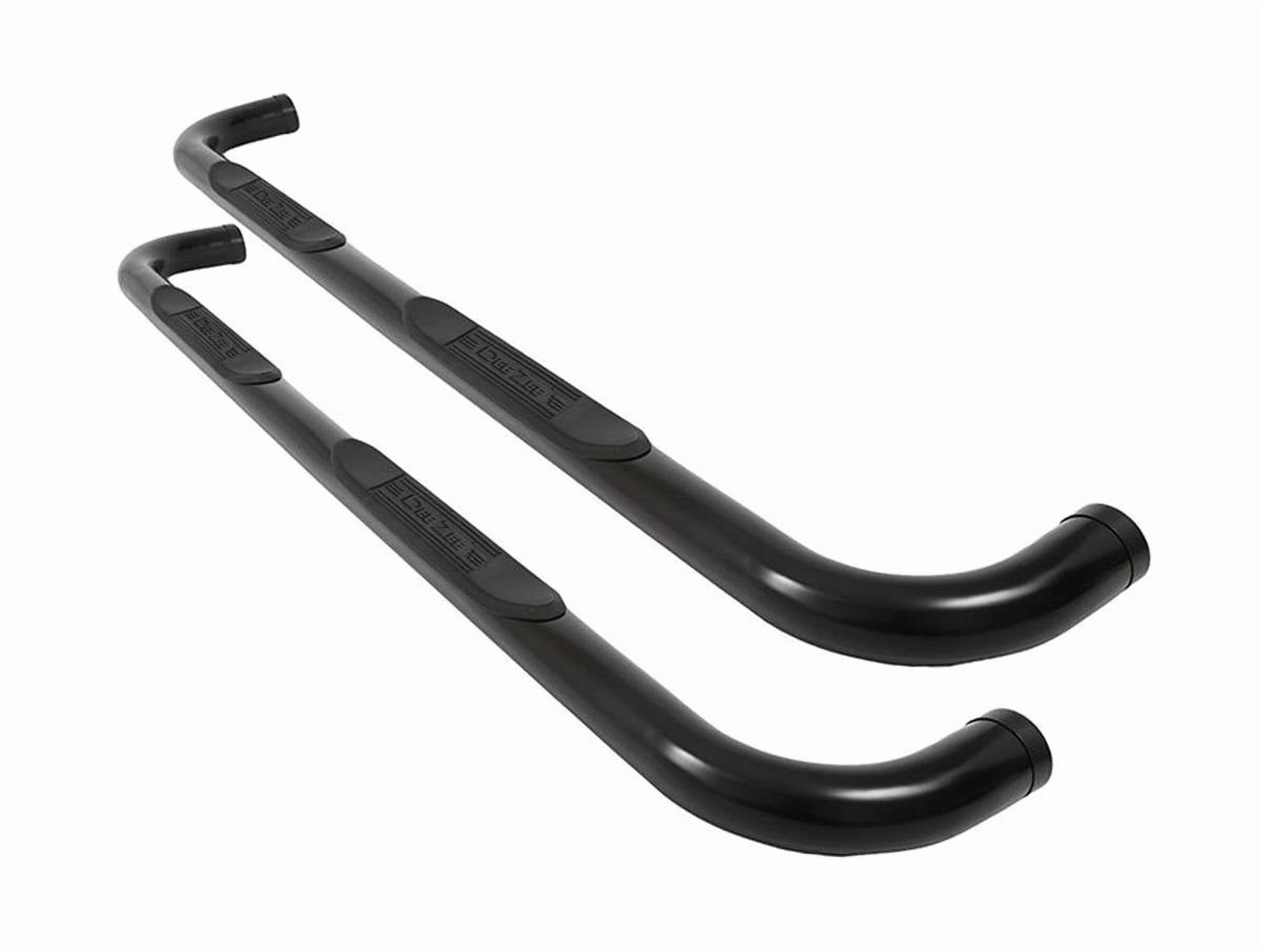 Dee-Zee UltraBlack 3 Inch Round Side Steps (Black) - DZ372231