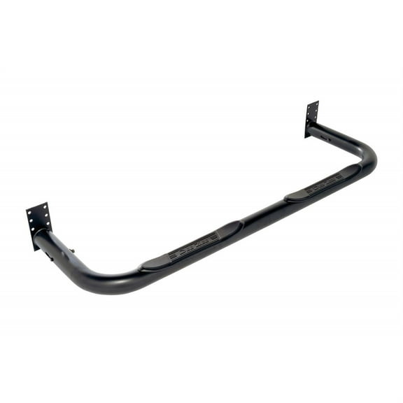 Dee Zee Universal Round Steel Side Steps Black Nerf Bars, 3"