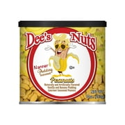 Dee's Nuts Peanuts, Banana Pudding Flavor, 10 oz. Canister