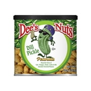 Dee's Nuts Peanuts, Dill Pickle Flavor, 10 oz. Canister