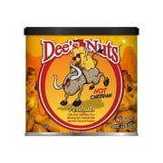 Dee's Nuts Peanuts, Hot Cheddar Flavor, 10 oz Canister