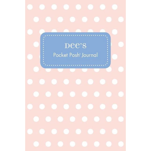 Dee's Pocket Posh Journal, Polka Dot, (Paperback)