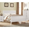 thumbnail image 1 of DeeHome ACME Louis Philippe Queen Bed in White 23830Q, 1 of 2