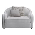 thumbnail image 1 of DeeHome ACME Mahler Chair w/2 Pillows in Beige Linen LV00580, 1 of 4