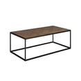 thumbnail image 1 of DeeHome Contemporary Decorative Parquet-Top Rectangle Coffee Table – Parquet Veneer, 1 of 6