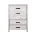 thumbnail image 1 of DeeHome Denver Modern Style 5-Drawer Chest Made with Wood in Gray, 1 of 1