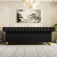 thumbnail image 1 of DeeHome FX-P81PU-BK SOFA, 1 of 6