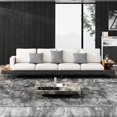 thumbnail image 1 of DeeHome Luxury sofa/Fabric sofain Living Room Left and Right Interchangeable/four seat sofa/off-white, 1 of 1