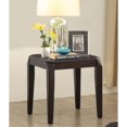 thumbnail image 1 of Walnut End Table - Versatile Accent Table for Living Room, Bedroom - Sturdy Wood Construction - 22-Inch Height, 1 of 5