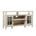 thumbnail image 1 of DeeHome Transitional 58" 2-Door Sideboard with Windowpane Design, Ivory Oak, 1 of 6