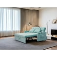 thumbnail image 1 of DeeHome Ultimate Comfort 2-Seater Sofa Bed with Pull-Out Feature, Luxe Velvet Upholstery, Storage Solutions, Built-in USB Ports, and an Adjustable Backrest, 1 of 7