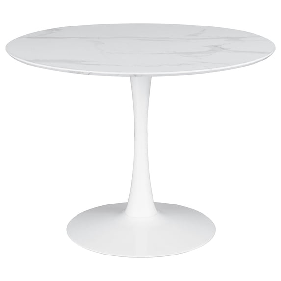 DeeHome White 40-inch Dining Table