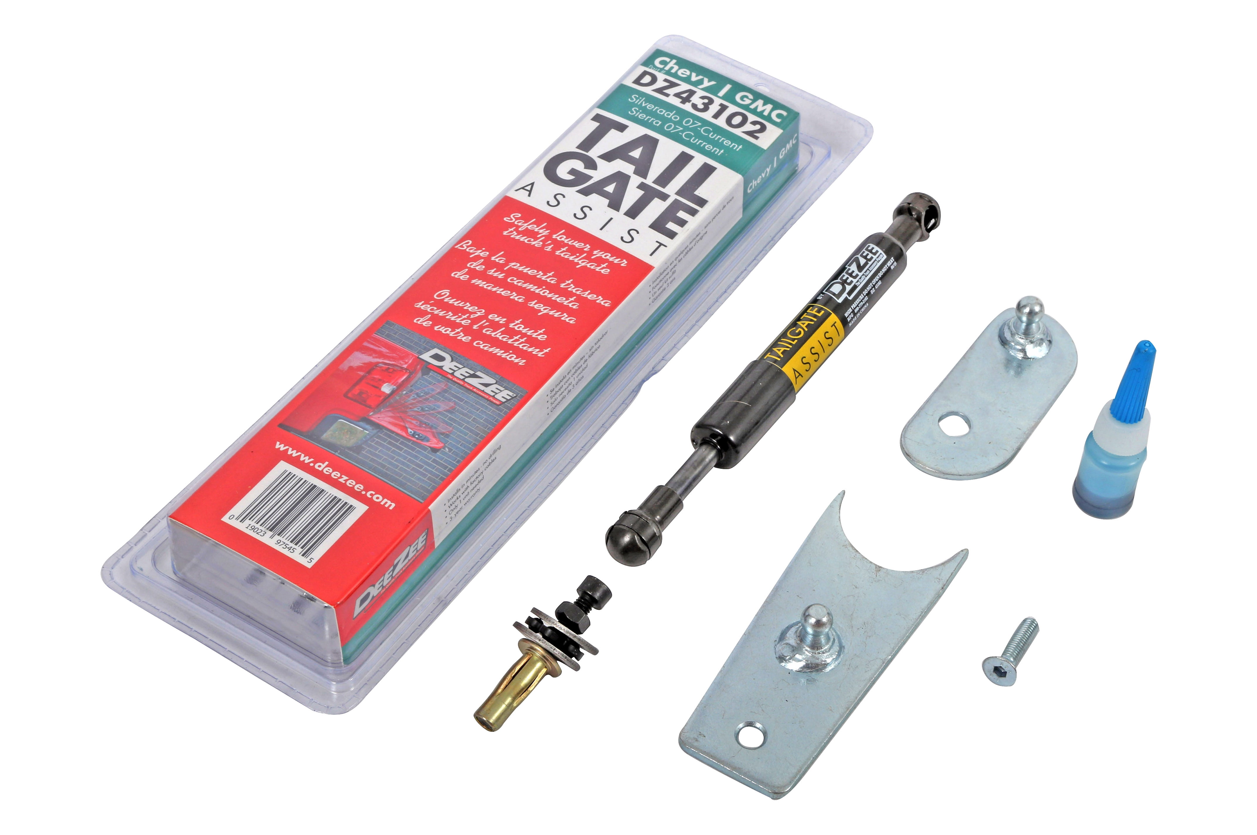 DEE ZEE DeeZee Truck Tailgate Assist - Black (DZ43102) Fits select: 2007-2019 CHEVROLET SILVERADO, 2007-2014 GMC SIERRA