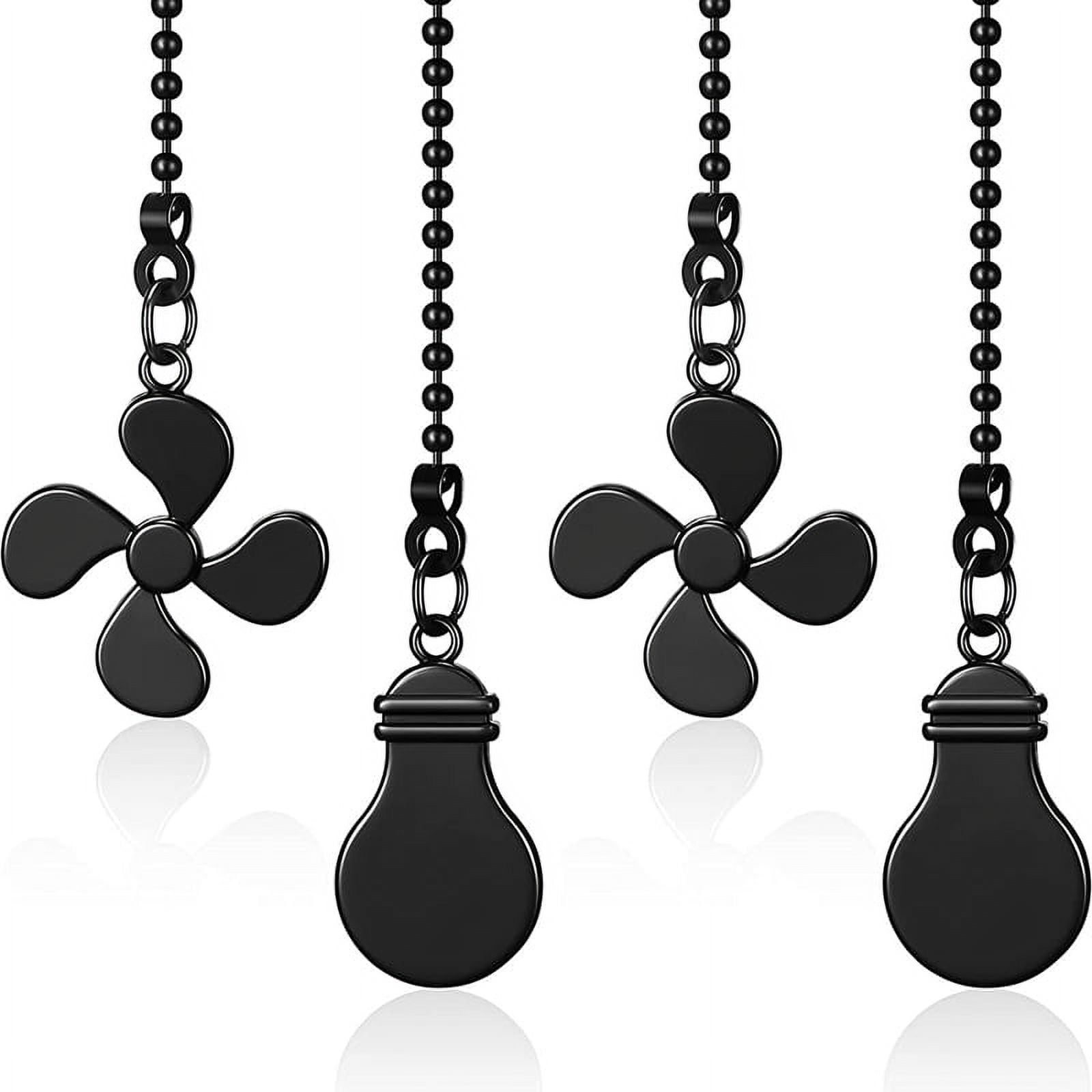 Deeaataa Black Retro Ceiling Fan Scroll Kit