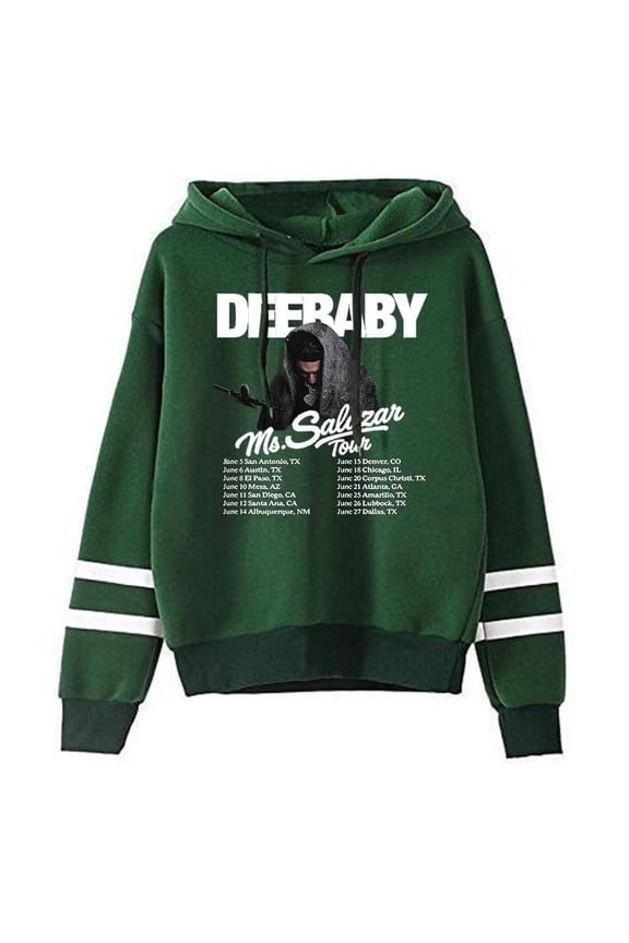 Deebaby Ms Salazar Tour Graphic Hoodie Trendy Streetwear Unisex Pullover for Men & Women
