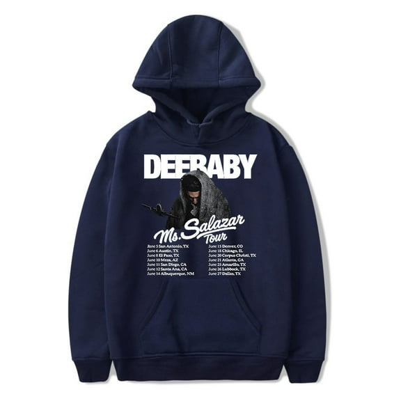 Deebaby Ms Salazar Tour Hoodies Long Sleeve Streetwear Cosplay Women Men Hooded Sweatshirts
