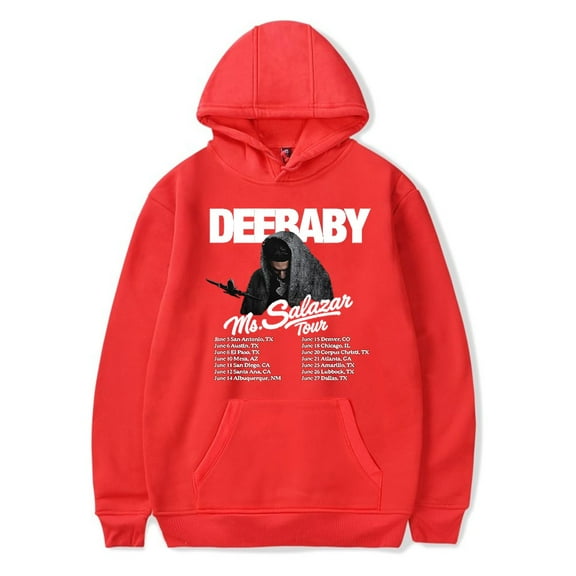 Deebaby Ms Salazar Tour Hoodies Long Sleeve Streetwear Cosplay Women Men Hooded Sweatshirts