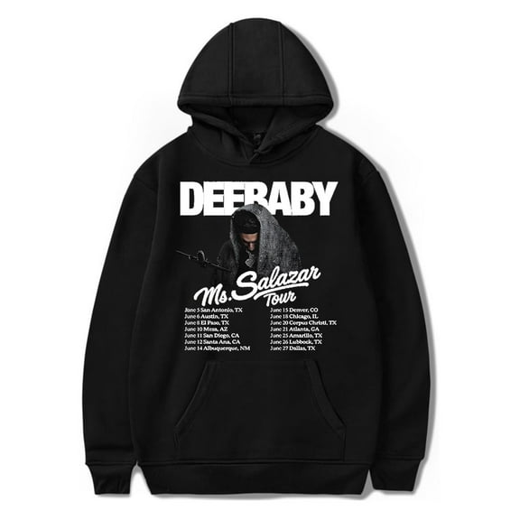 Deebaby Ms Salazar Tour Hoodies Long Sleeve Streetwear Cosplay Women Men Hooded Sweatshirts