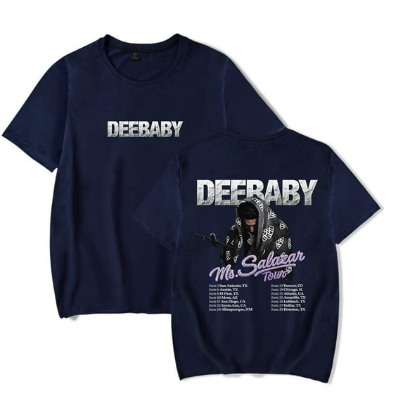 Deebaby Ms Salazar Tour T-Shirt Unisex Short Sleeve Round Neck Tee Streetwear
