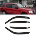 thumbnail image 1 of Deebior94819 Original Side Window Wind Deflector,4pc Outside Mount Style Nice Sun Rain Guards Set,Vent Visor fit for 2002-2010 Ford Explorer & Mercury Mountaineer, 2003-2005 Lincoln Aviator, 1 of 6