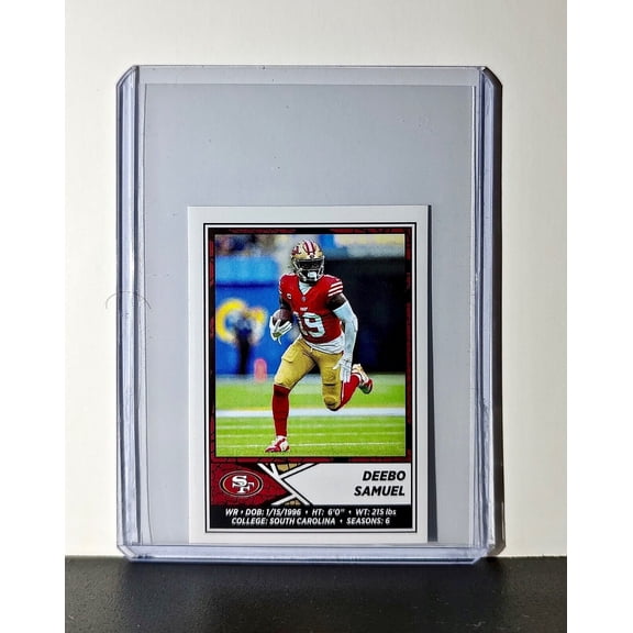 Deebo Samuel 2024 Panini NFL Sticker #525 San Francisco 49ers