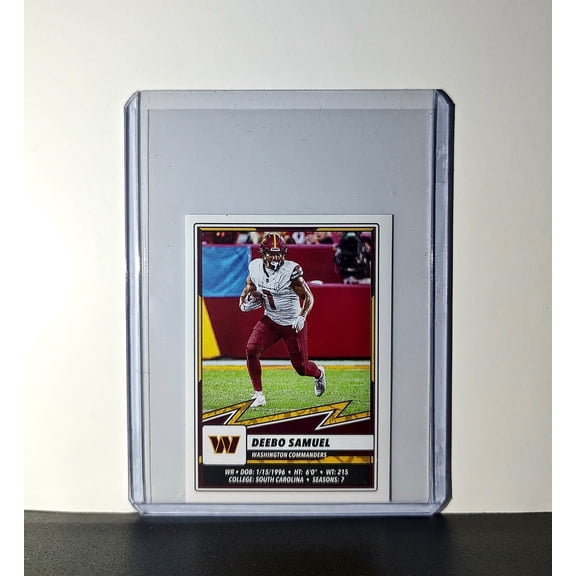 Deebo Samuel 2025 Panini NFL #349 Sticker Washington Commanders